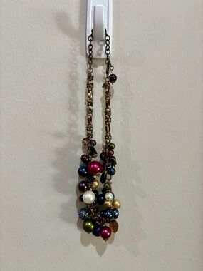 Chico’s Beaded Cluster Necklace - Women’s Jewelry